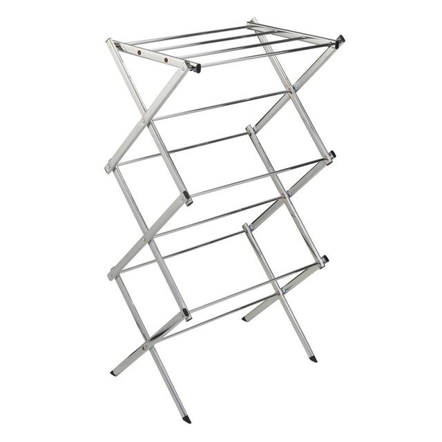 Honey-Can-Do Slim Drying Rack Chrome