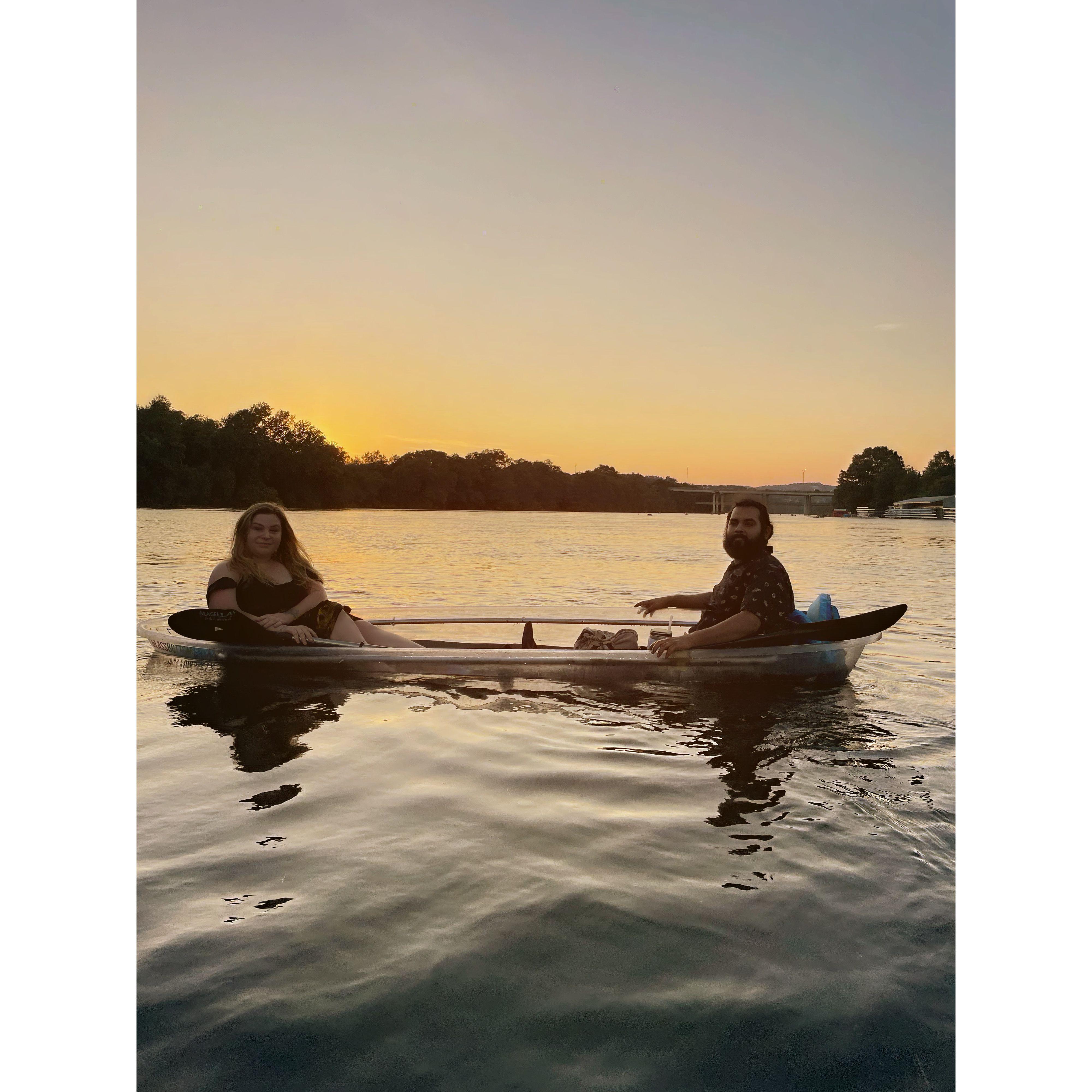 My favorite sunsets are the ones spent with you