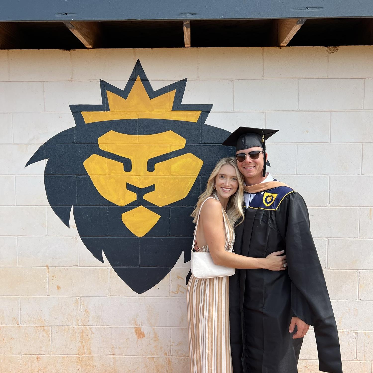 His graduation!!! Woohoo