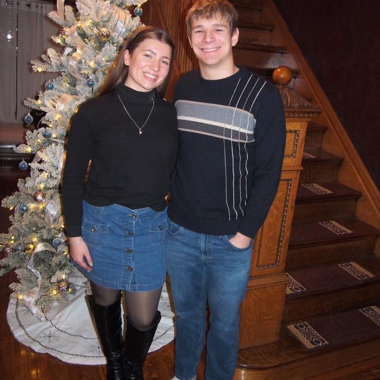 Christmas Eve with Emily's family