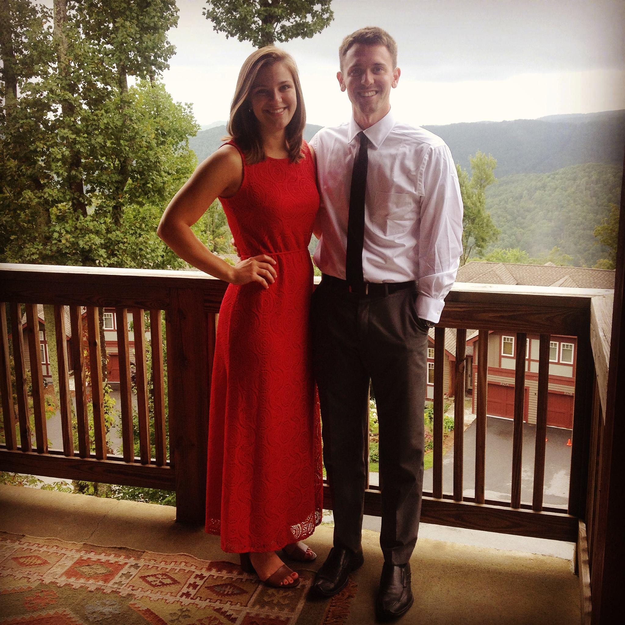 Celebrating Abbey and Ryan's wedding in Boone, NC