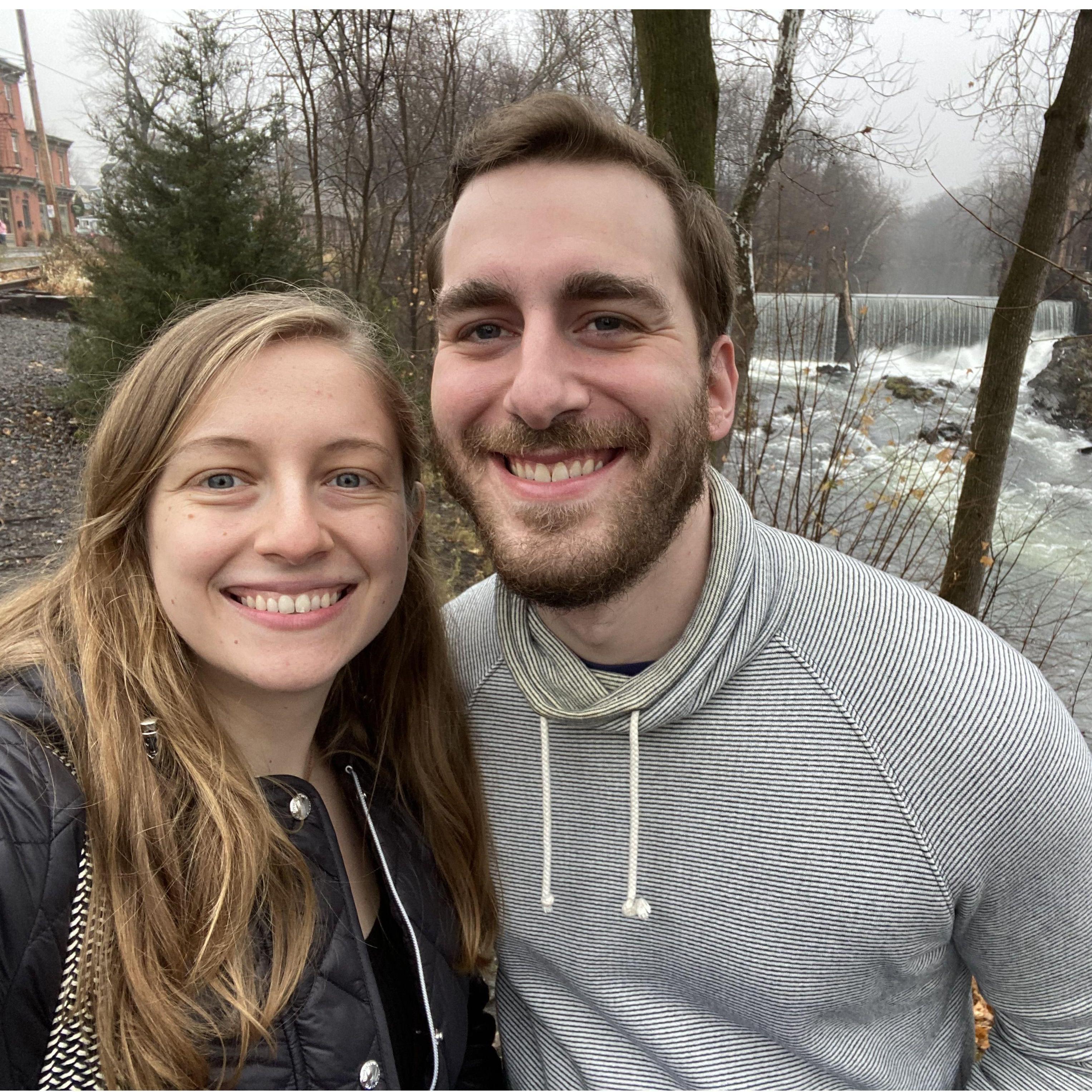 Our first getaway together in Hudson Valley, NY