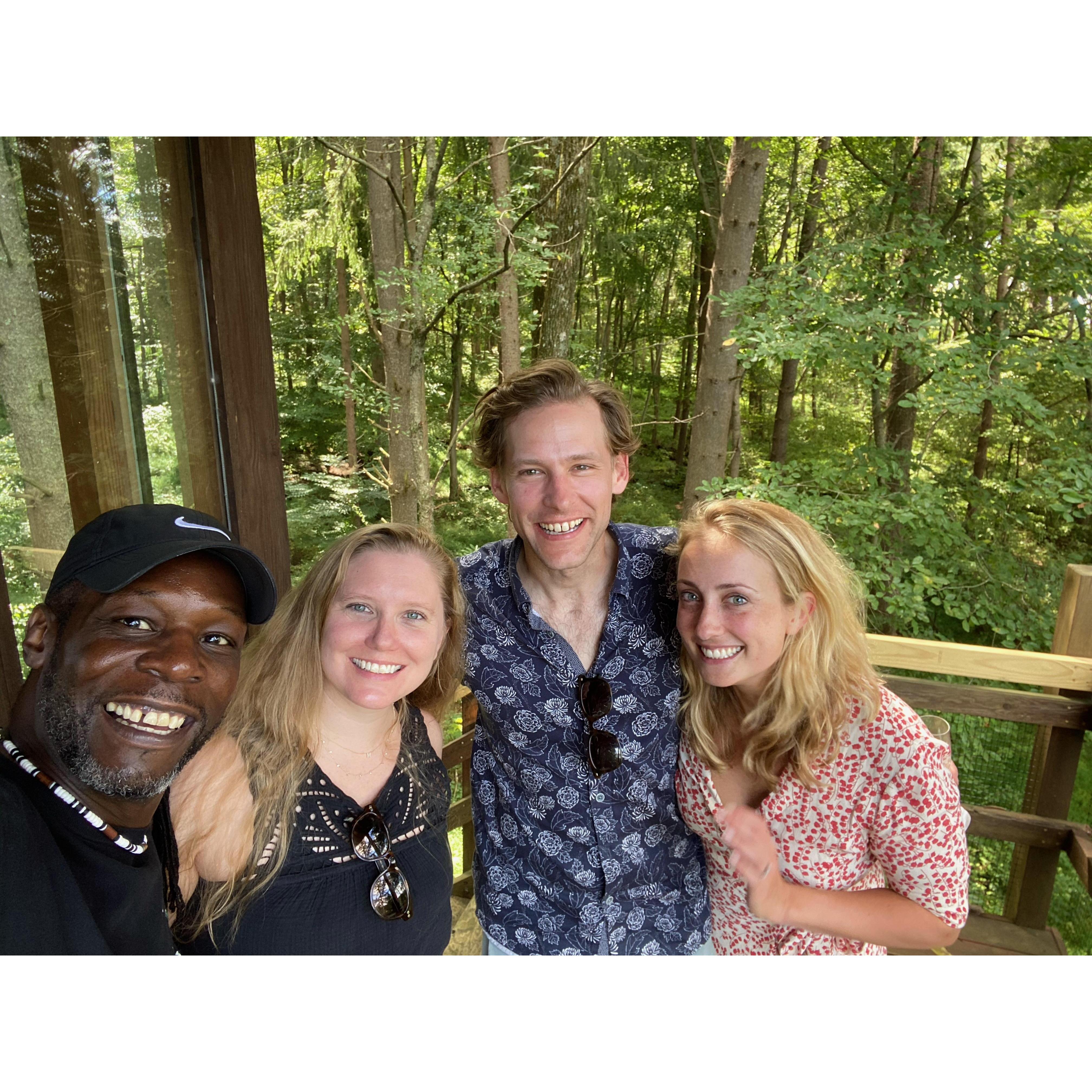 The two who helped set up our Engagement Day. Thanks to Amanda and Ben for such a memorable weekend! XO MerSean