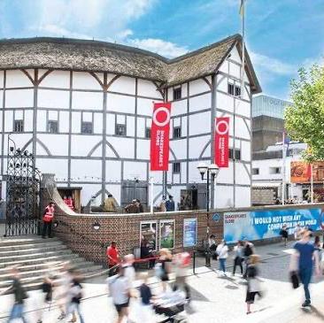 Honeymoon Excursion: London Globe Theatre