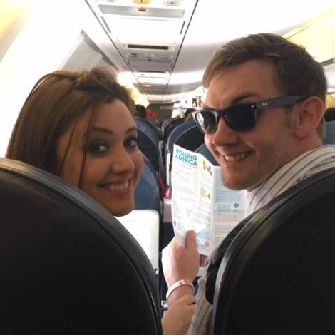 And we are off! We love to travel and visit new places!