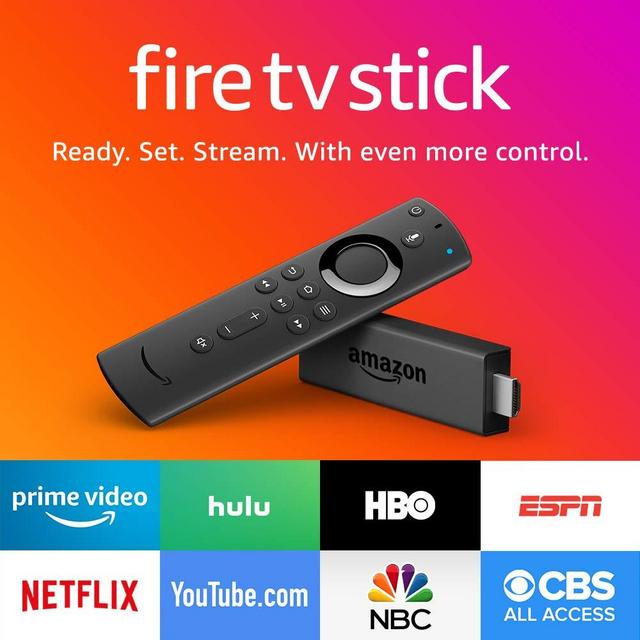Fire TV Stick with Alexa Voice Remote, streaming media player