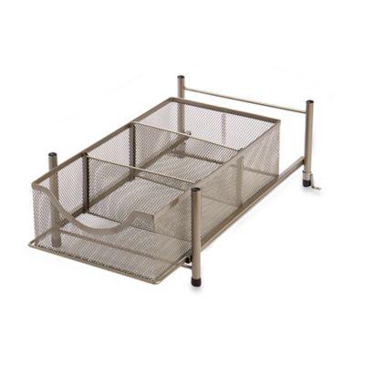 ORG Medium Metal Mesh Cabinet Drawer in Bronze