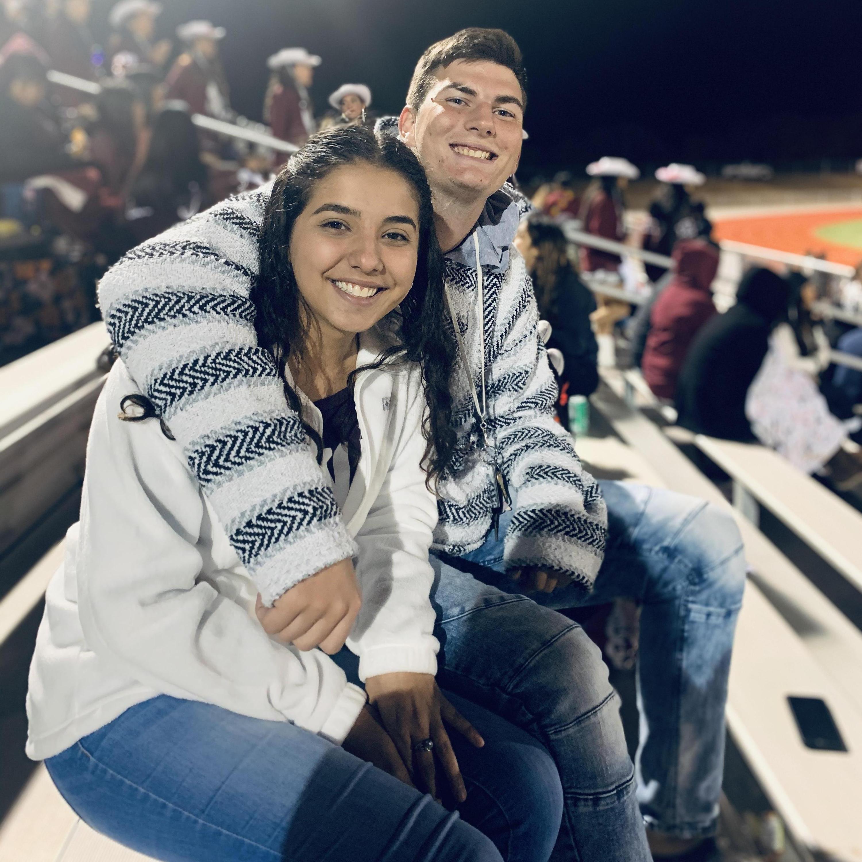 October 11, 2019. One of the first times we went out together!