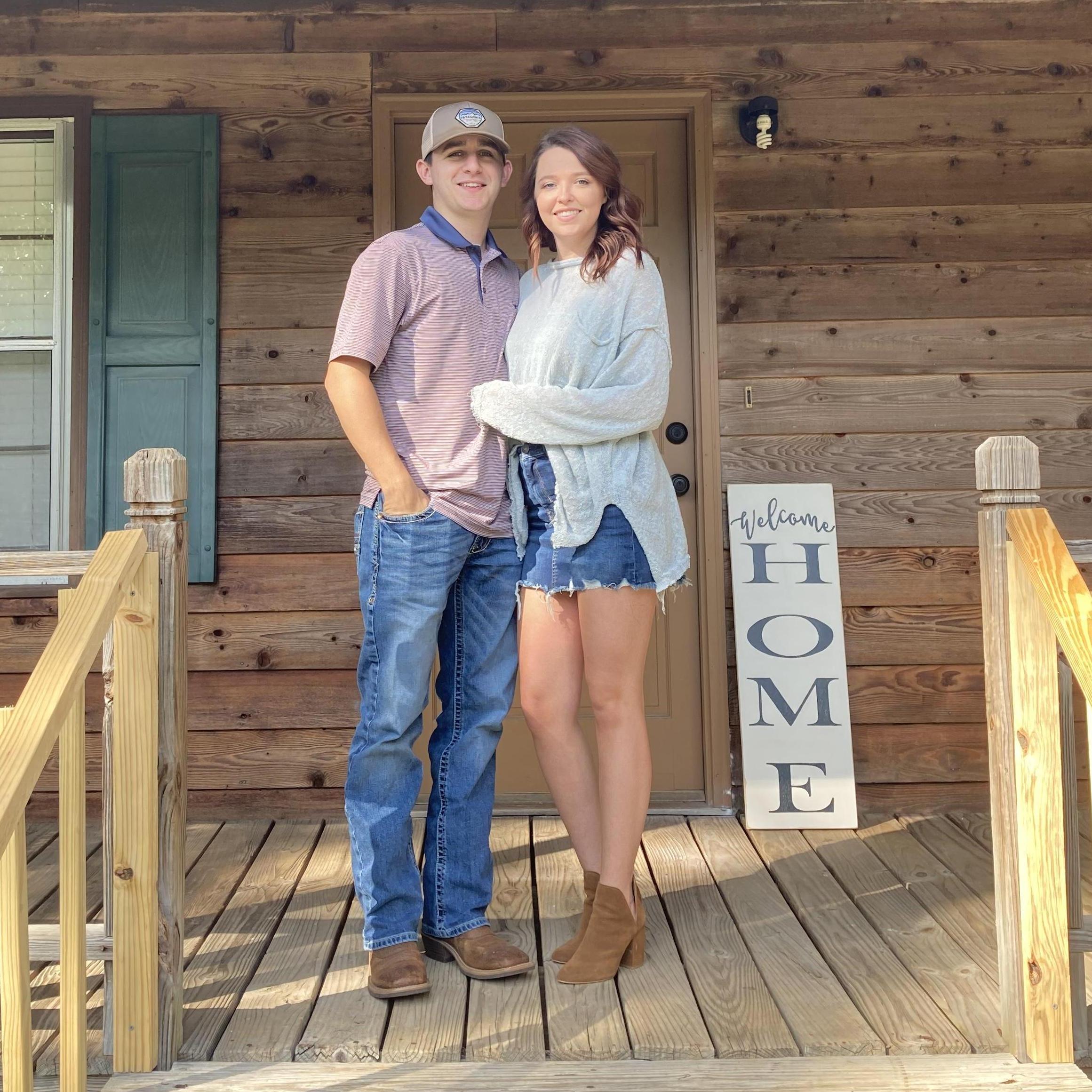Our first home!