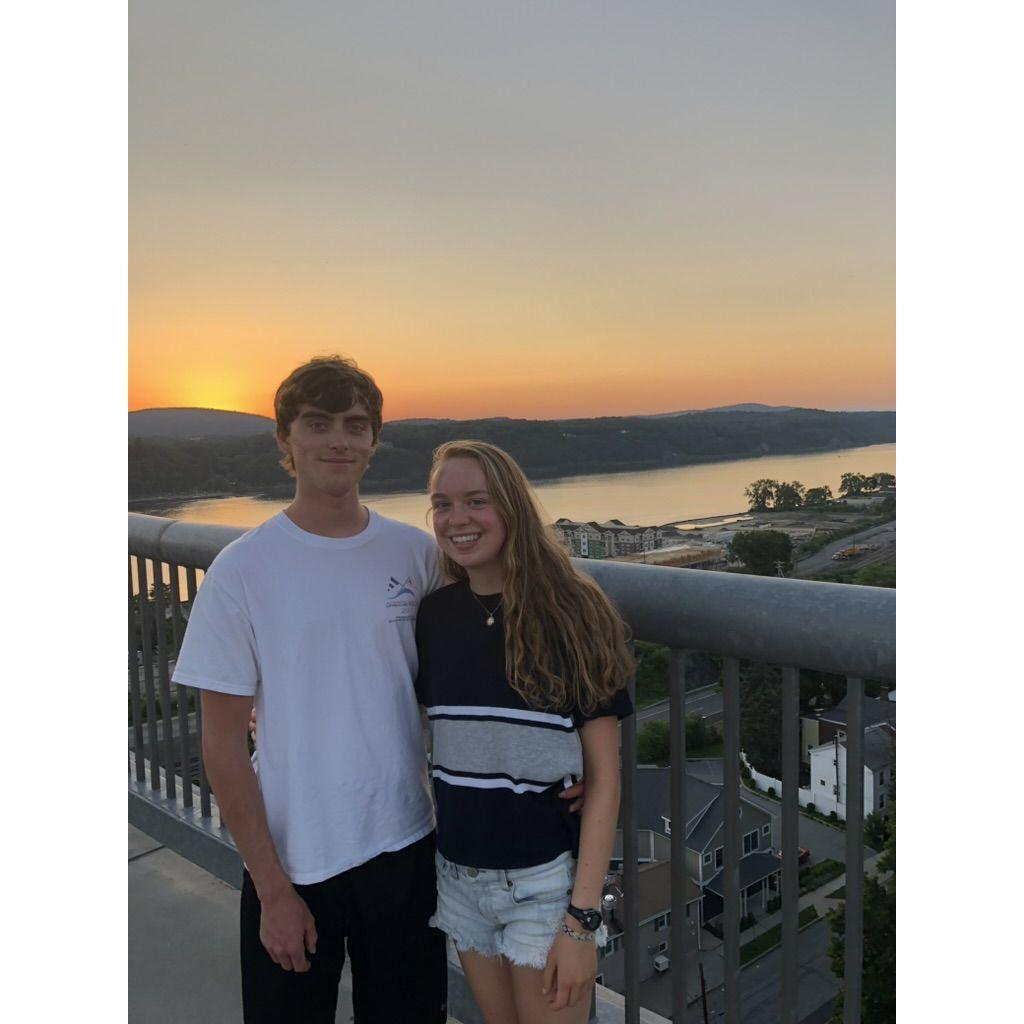 Max's first visit to Elizabeth's hometown of Poughkeepsie, NY in 2018