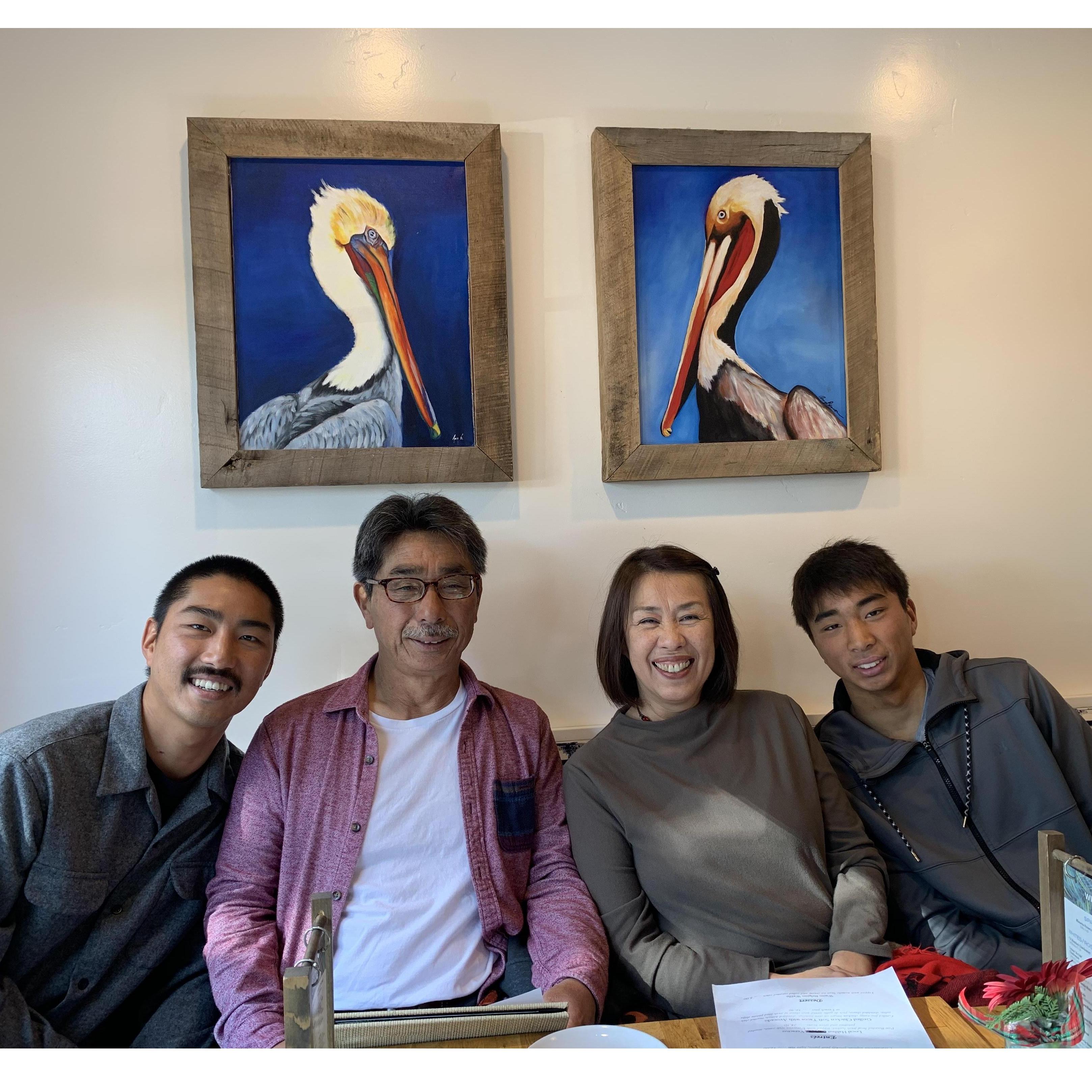 hanging with the Tomatsuri's in their hometown, Carpinteria