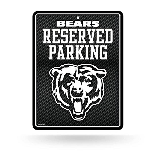 NFL Football Metal Parking Sign 8.5" x 11" - Great for Man Cave, Bed Room, Office, Home Décor