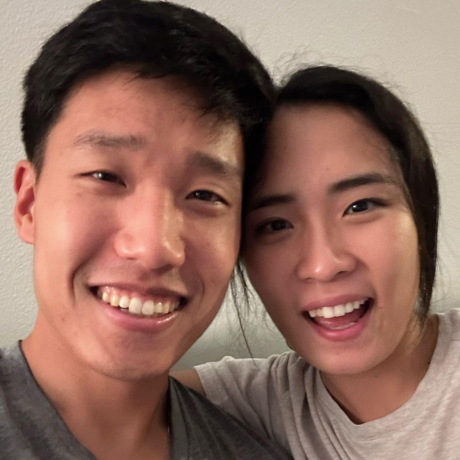 Our very first selfie!