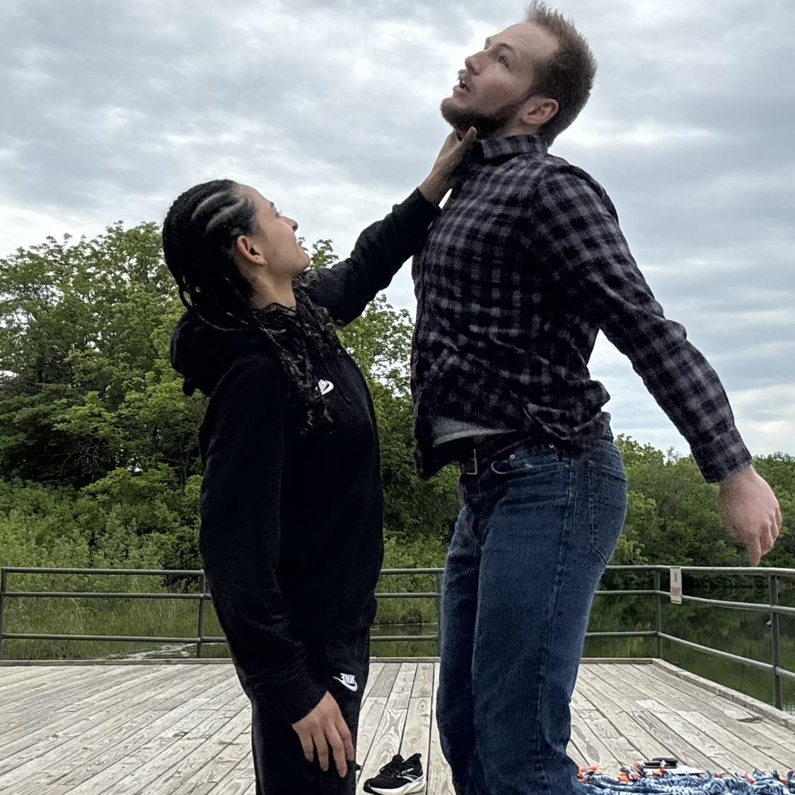 Logan says I am aggressive, so I showed him ❤️