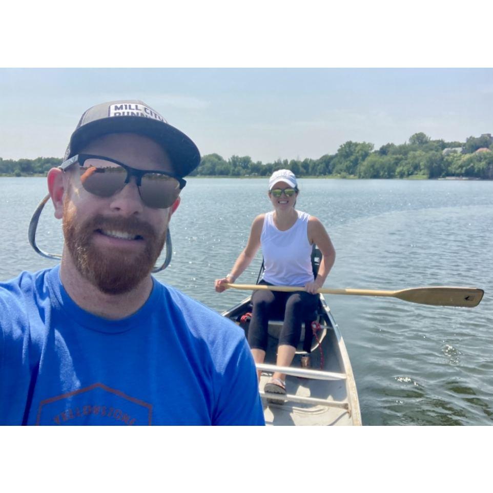 Lake of the Isles paddling