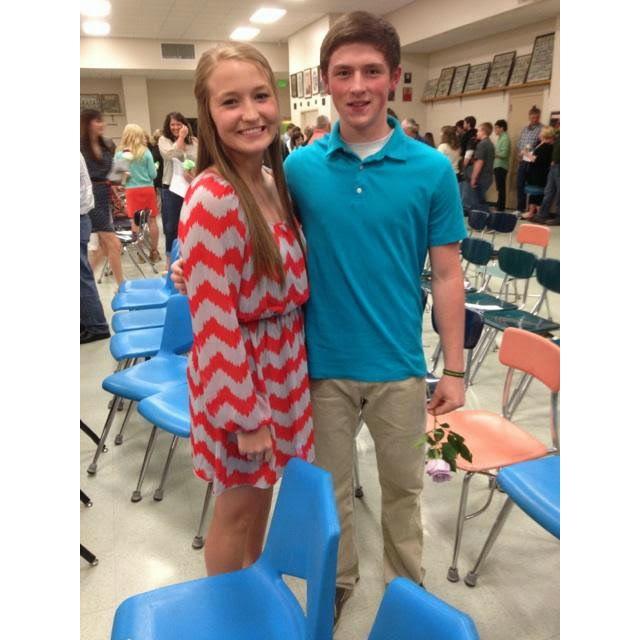 Our first picture together! May 2014