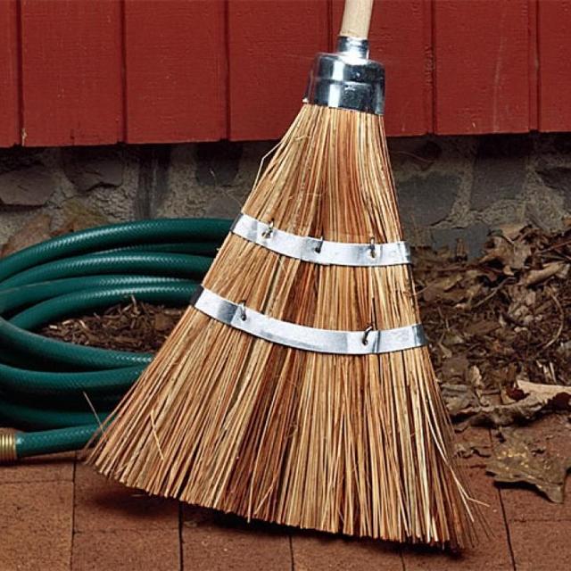 Heavy-Duty Garden & Garage Broom