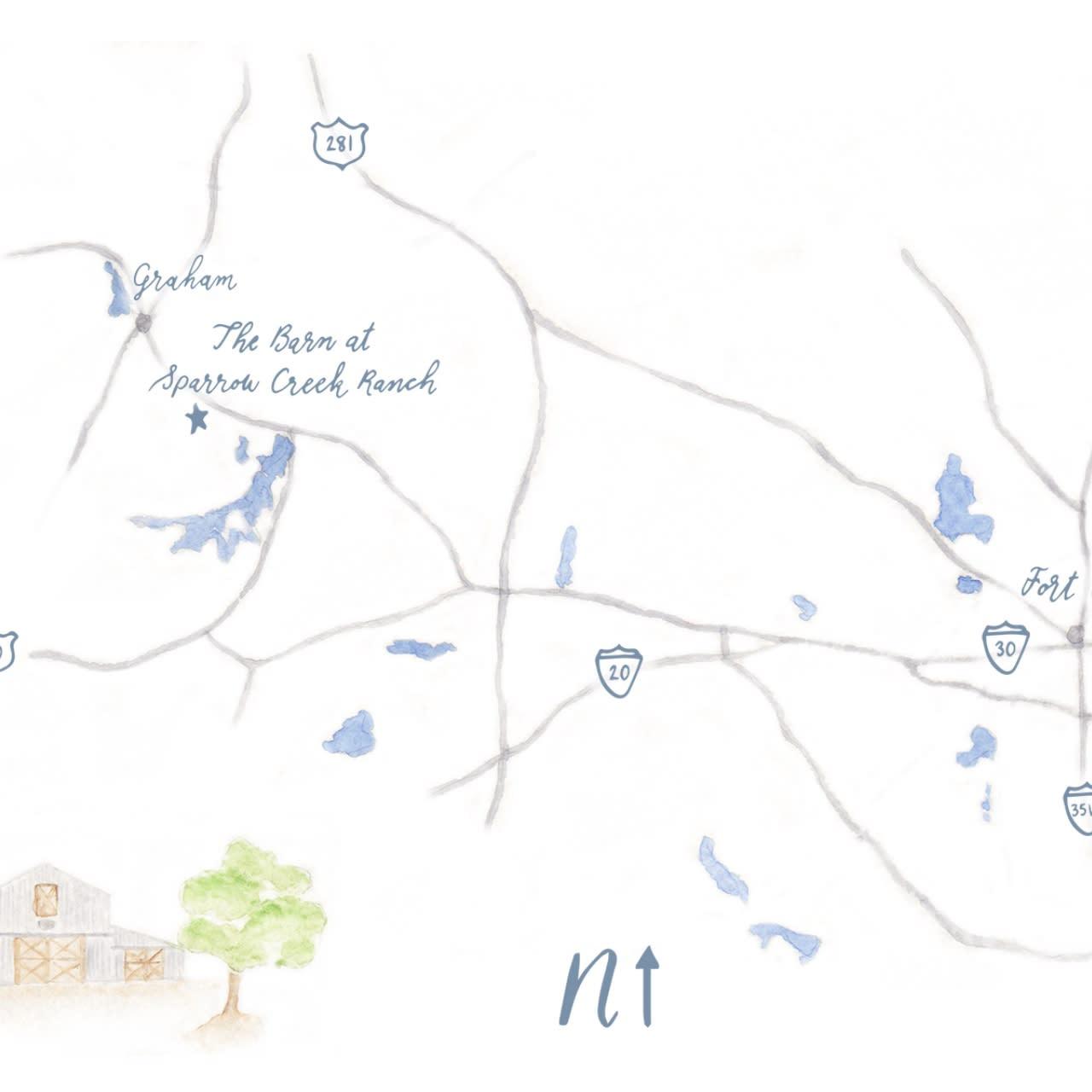 Map of our venue