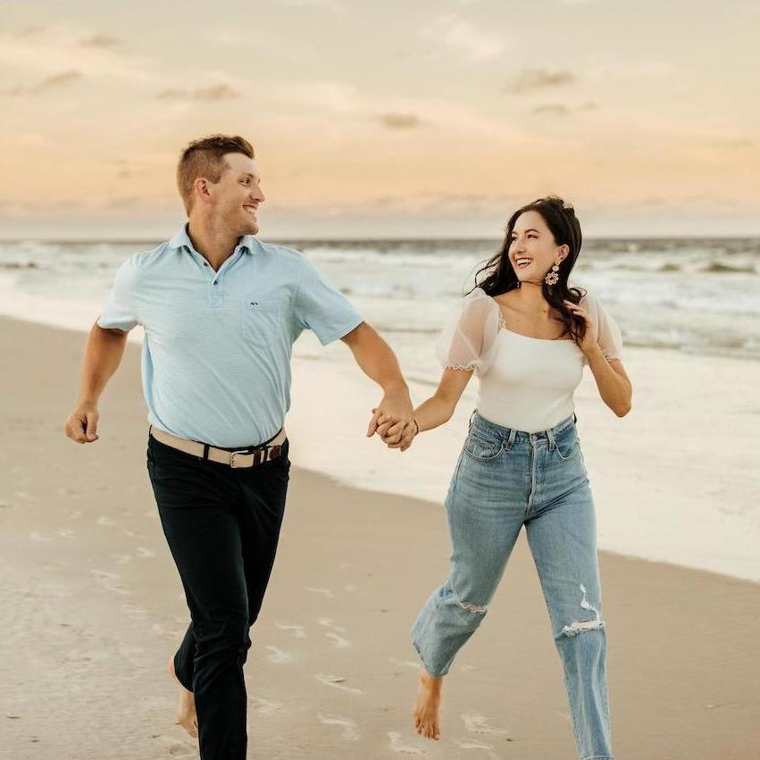 Engagement Photos | Washington Oaks State Park | 28 North Photography