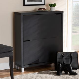 Simms Shoe Storage Cabinet with Fold-Out Racks
