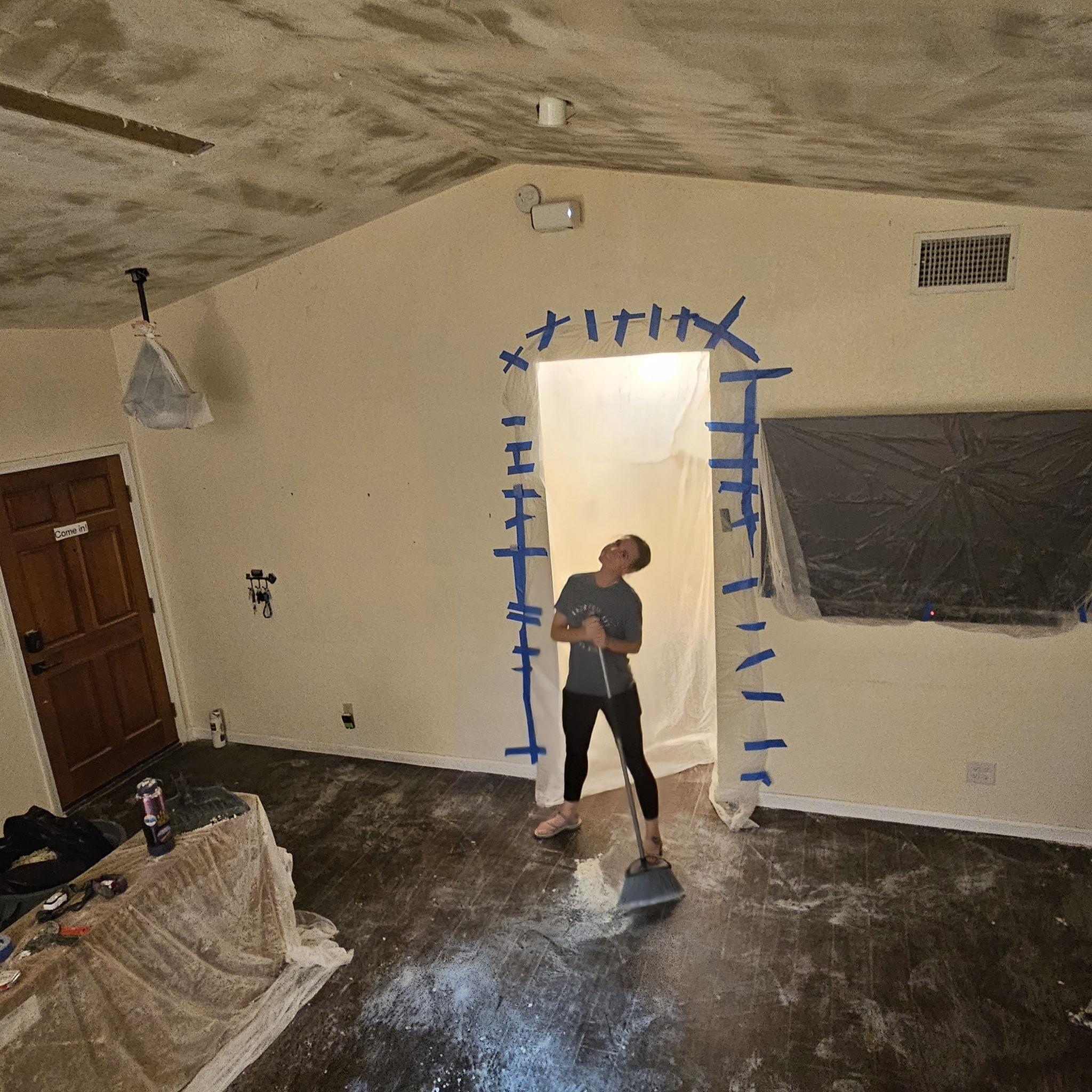 Daniel forces Kristlyn into manual labor