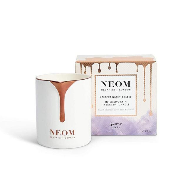 NEOM – 'Perfect Night’s Sleep' Intensive Skin Treatment Candle | Lavender & Jasmine | Nourishing with Essential Oils