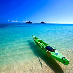 Kayaking in Hawaii- Honeymoon