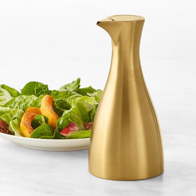 Williams Sonoma Gold Oil Container, Short