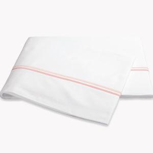 Essex Flat Sheet | Matouk (Pink/King)