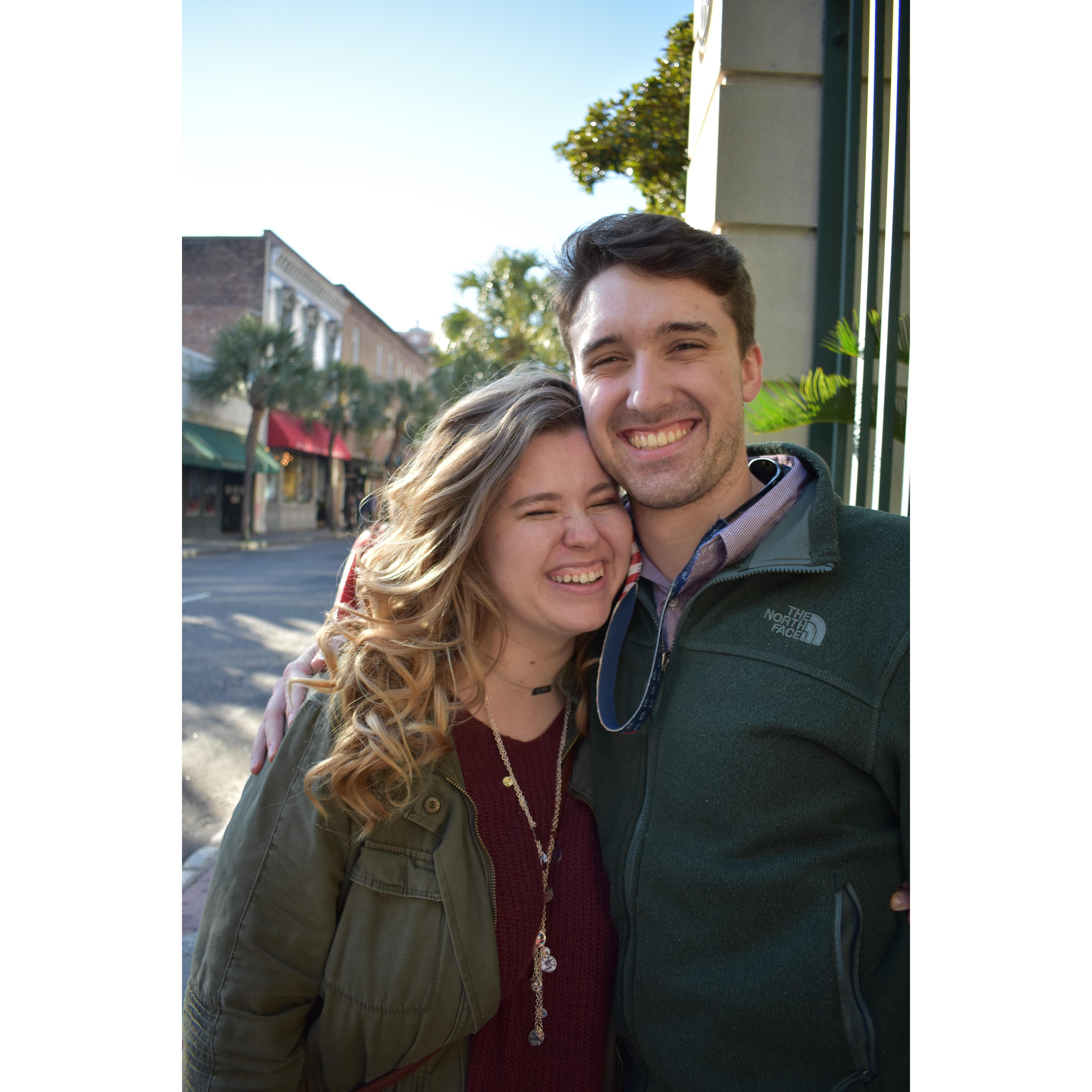 First family vacation together to Charleston