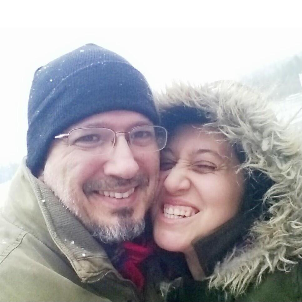 Enjoying the snow in Lake Arrowhead!