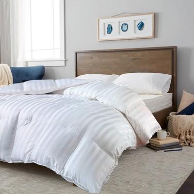 100% Cotton Duraloft Down Alternative Comforter (Full/Queen) White - Blue Ridge Home Fashions