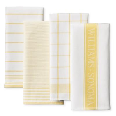 Williams Sonoma Multi-Pack Towels, Lemon Yellow