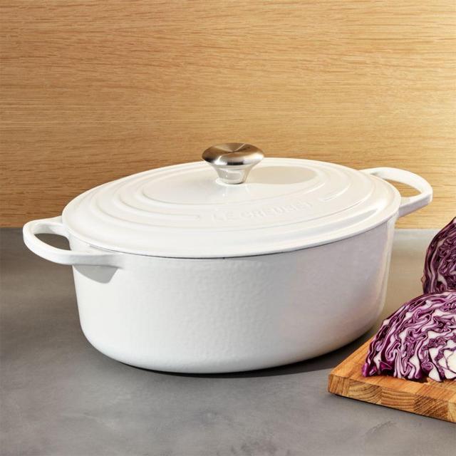 Le Creuset ® Signature Oval 6.75-Qt. Graphite Grey Enameled Cast Iron Dutch Oven