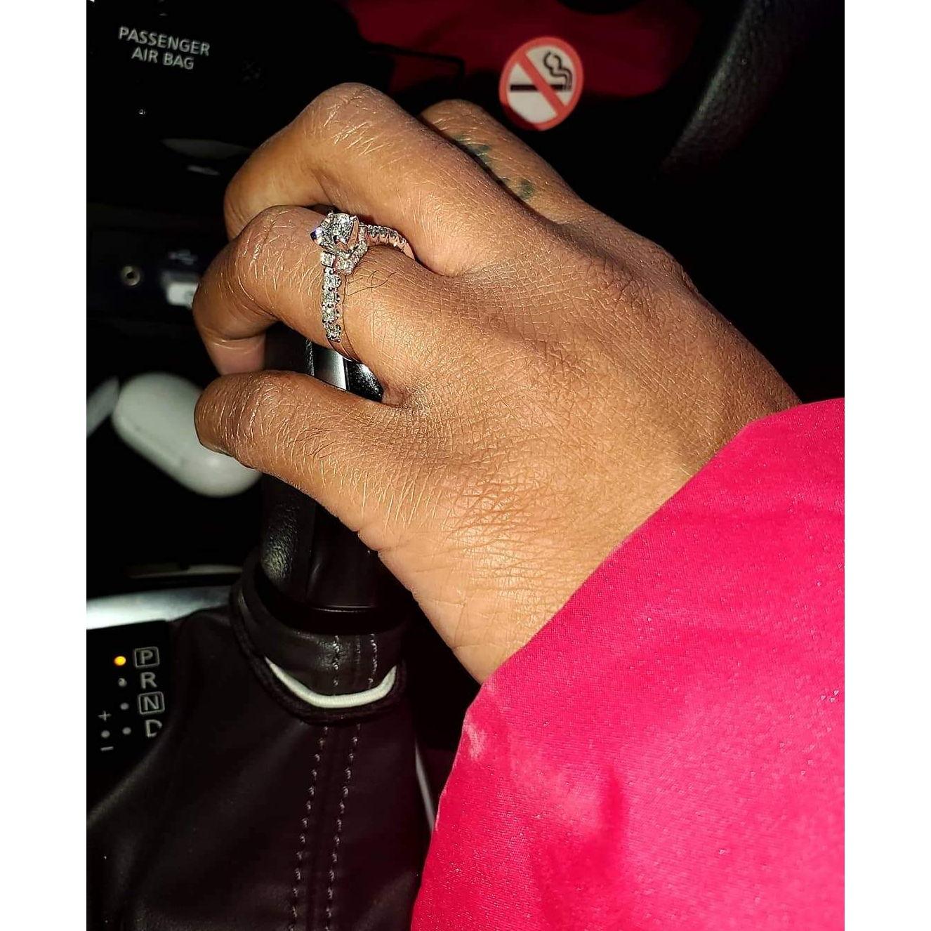 She said yes!!