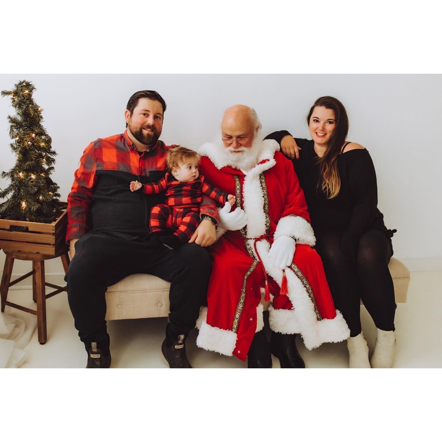 Bakers first Santa Experience!