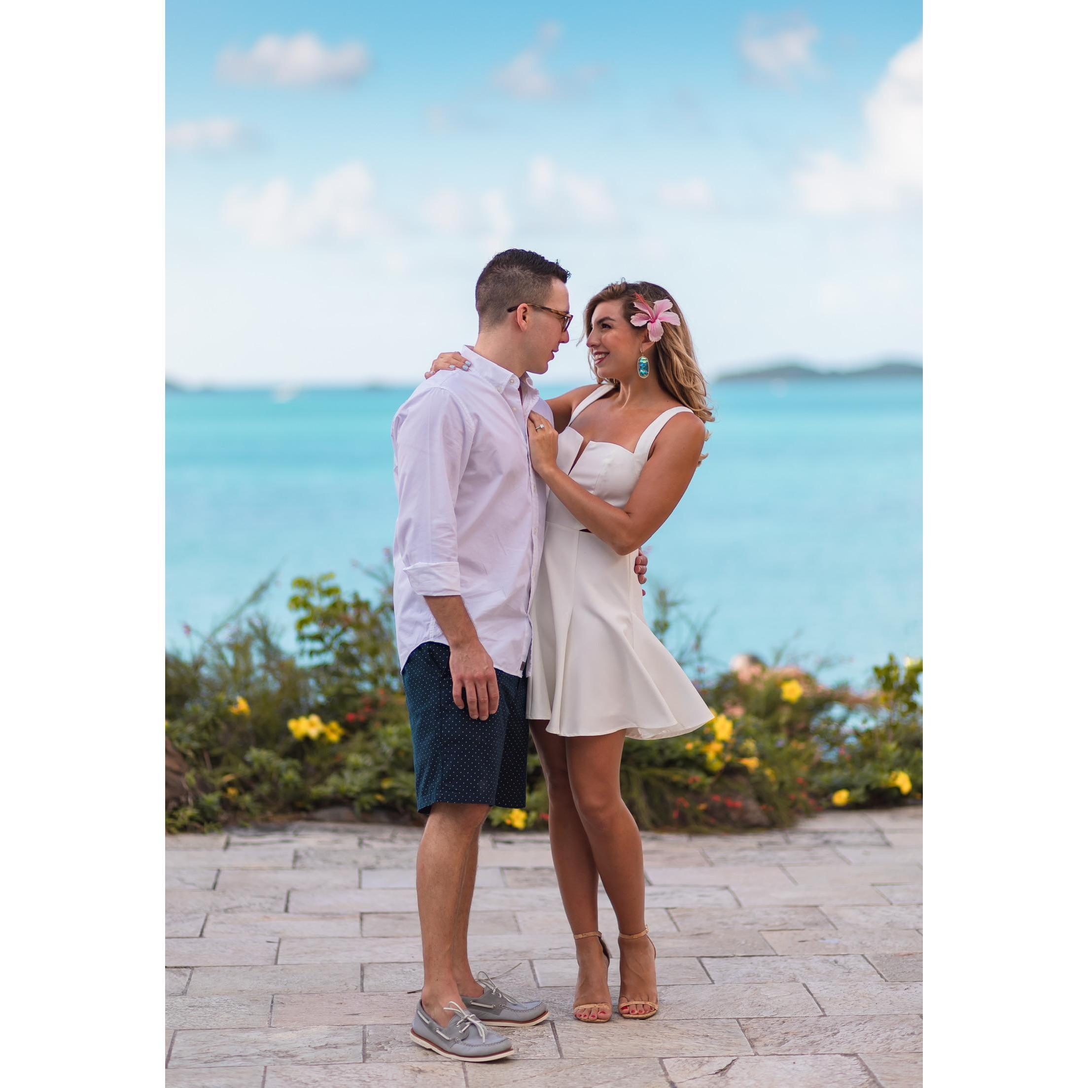 Surprise Engagement Shoot in Antigua