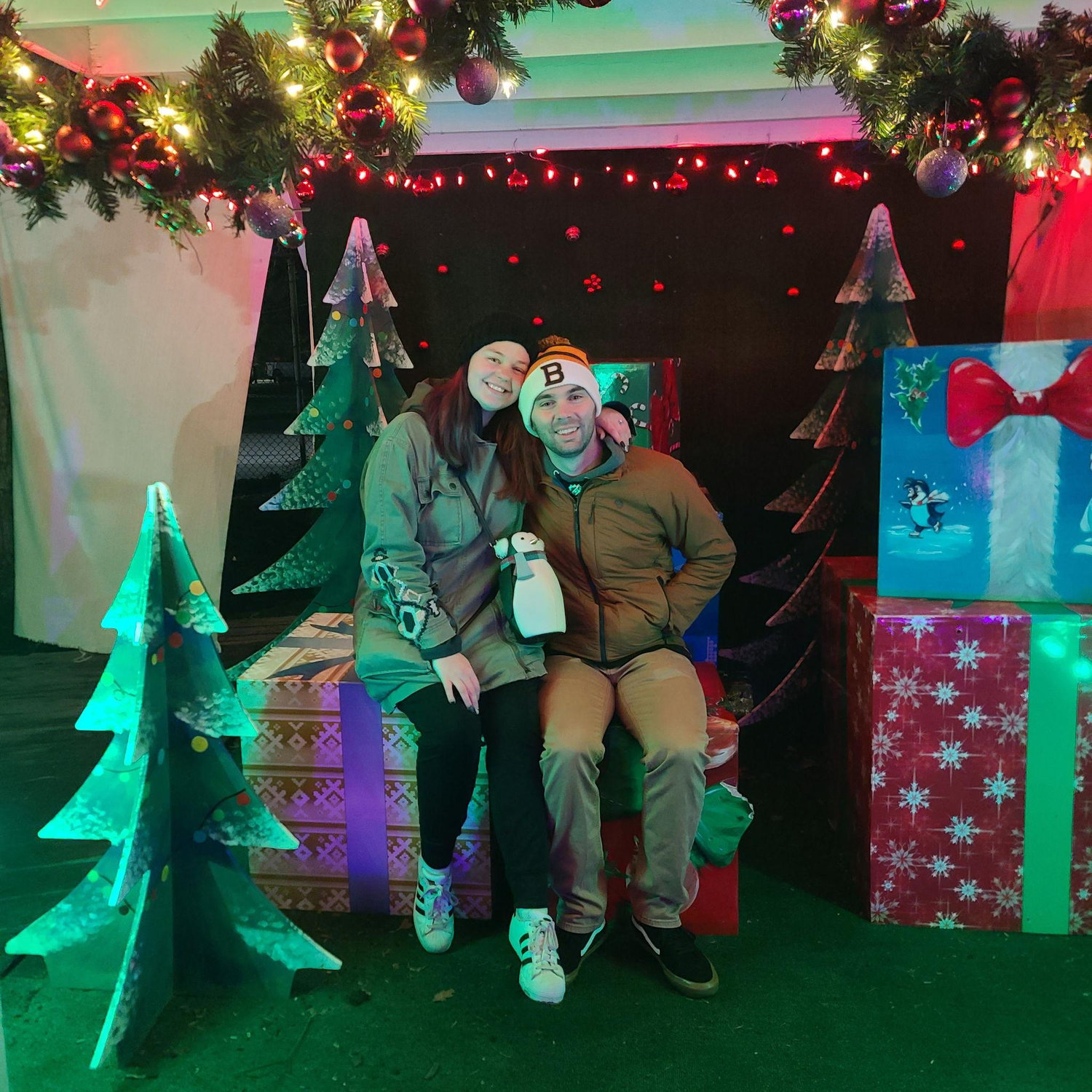 Stoneham, MA Stone Zoo Lights