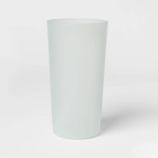 26oz Plastic Tall Tumbler Green - Room Essentials™