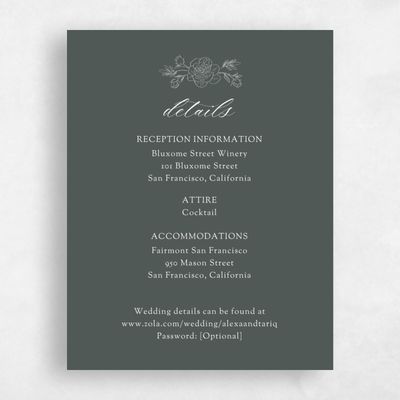 Green Summer Wedding Enclosure - Mauve