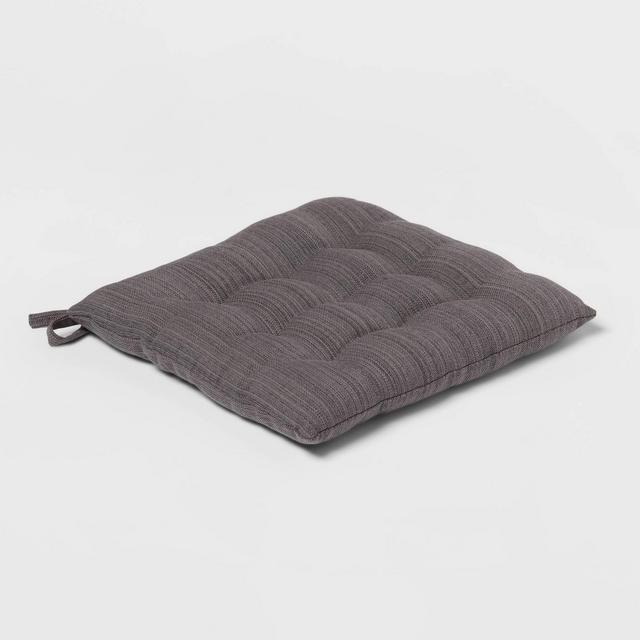 Solid Chair Pad Gray - Threshold™