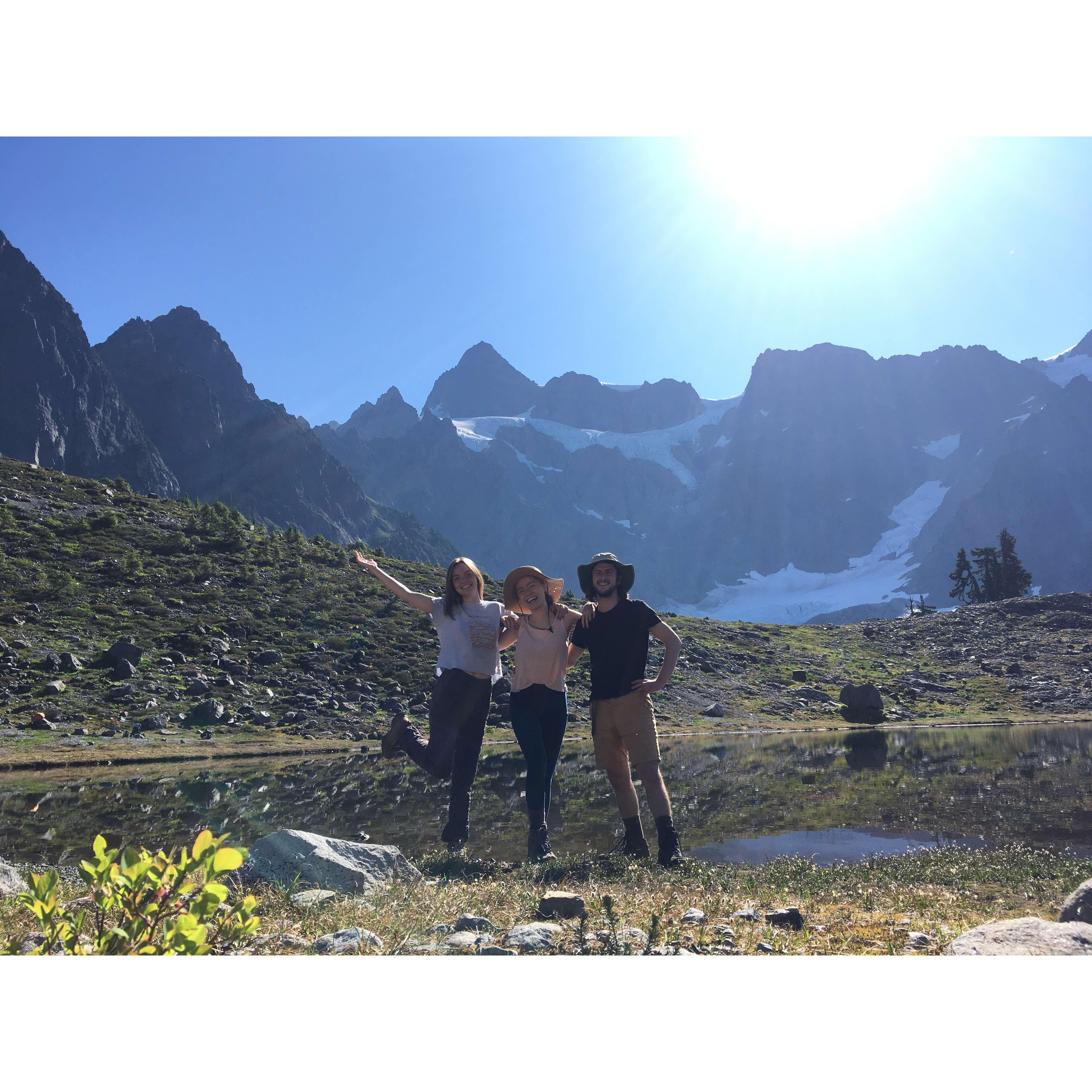 More from our Lake Anne backpacking trip <3