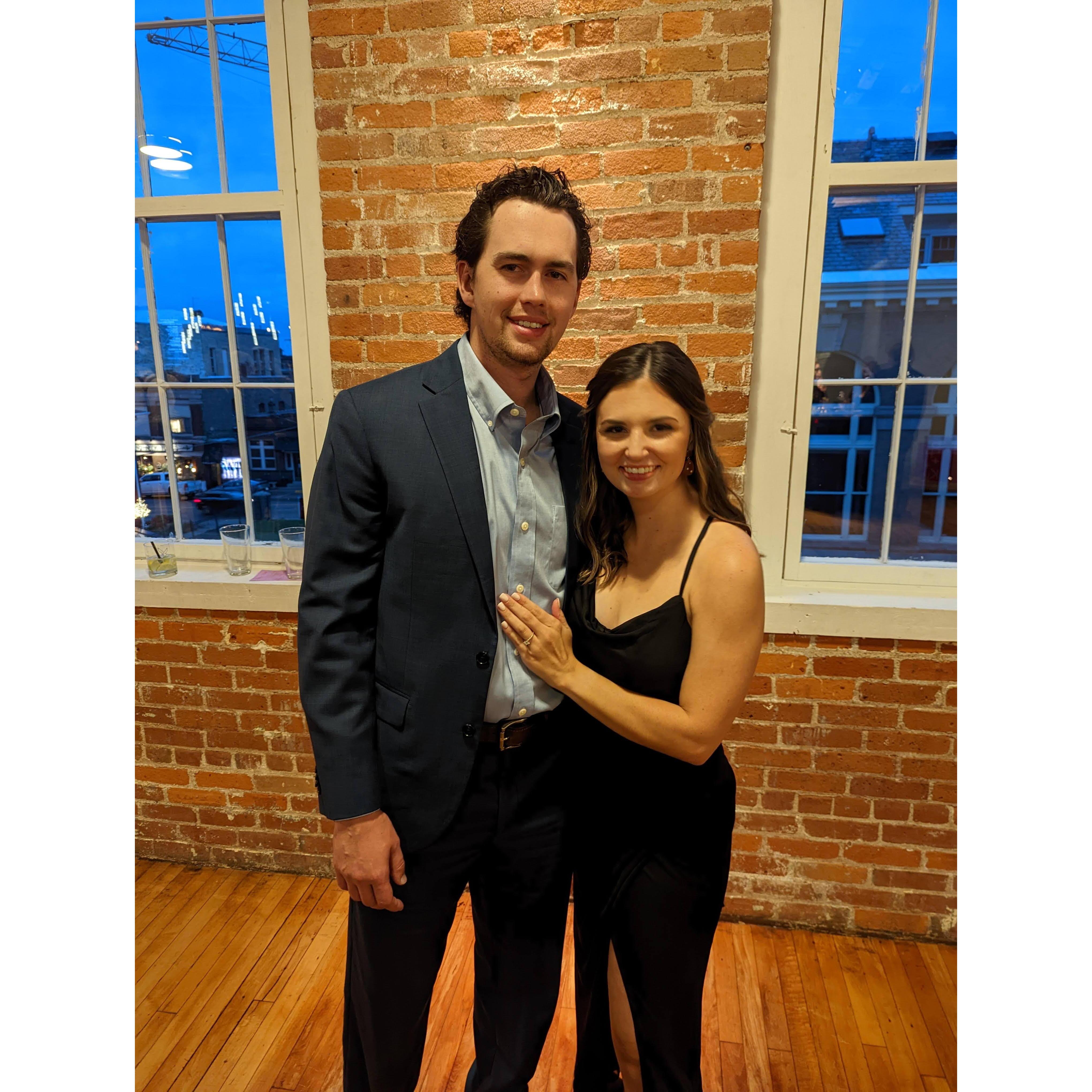 Patsy and Kevin's wedding