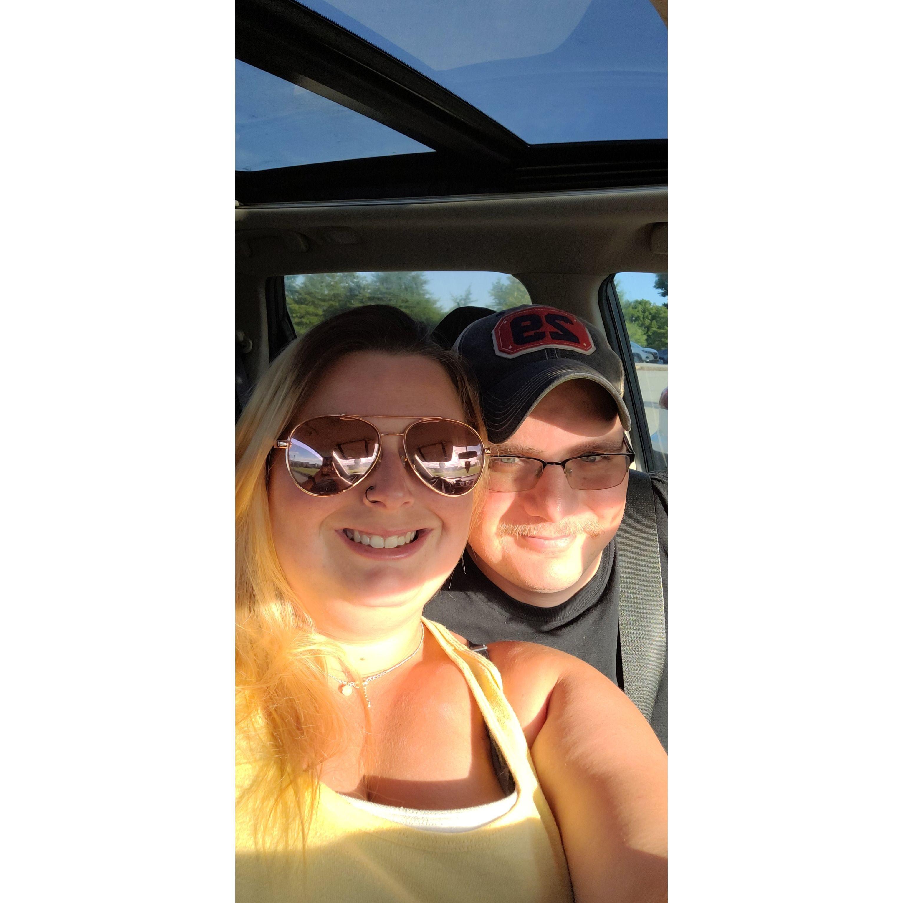 This was the first time we went to see the Elvis movie. He was so happy and excited.