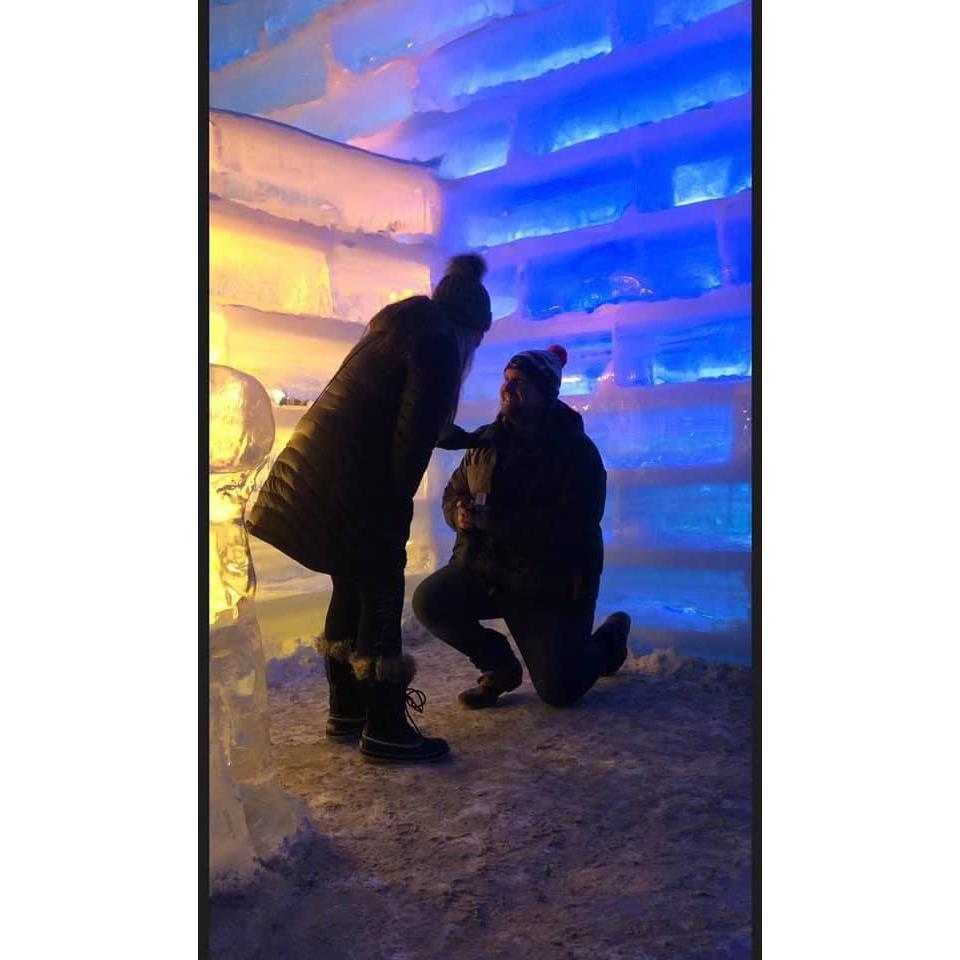 The Proposal!
Saranac Lake, NY - 2/9/19