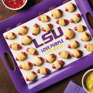 Serve 'n Score LSU Party Platter