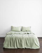 Sage Linen Bedding Set