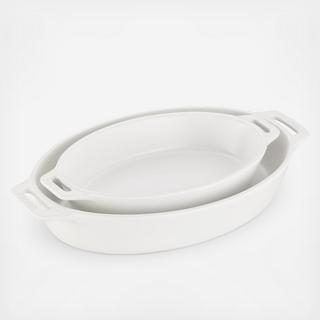 2-Piece Oval Baking Dish Set