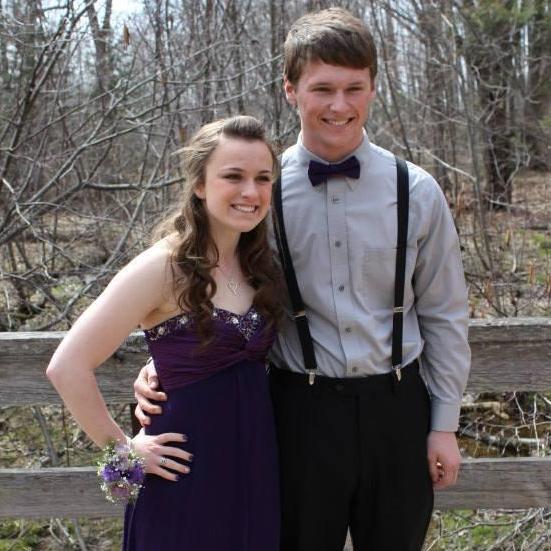 High school senior prom, April 2014