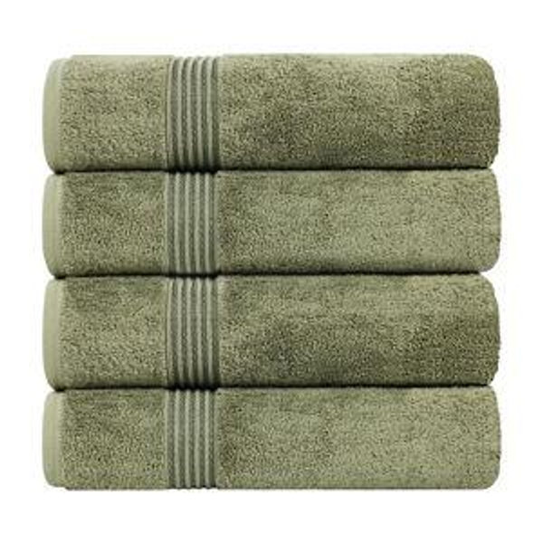 Oleg 600 GSM Egyptian-Quality Cotton Bath Towel Set